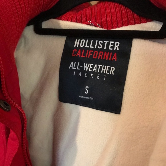 Women’s Small Hollister All Weather hooded, lined jacket - Picture 2 of 5